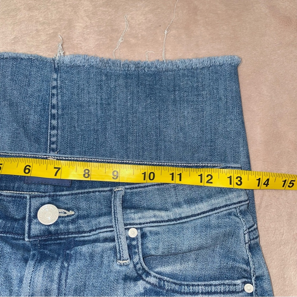 Mother the peg step fray skirt size 24 - Picture 13 of 15